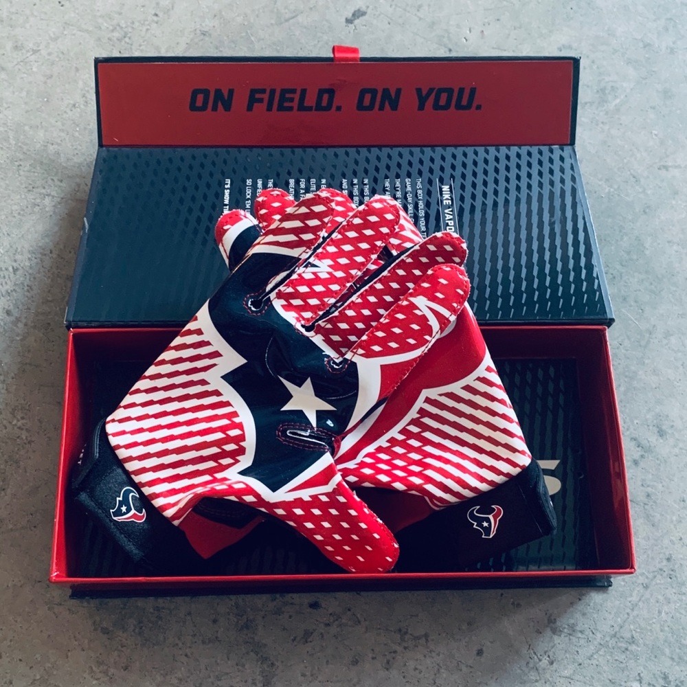 Houston Texans Football Gloves